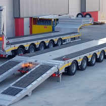 5 Axle Extendable Low Loader