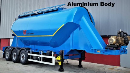 Cement Trailer Types Brief Introduction Images, Silo Tank Semi Trailer