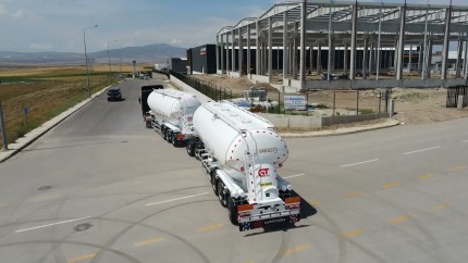 Convoy silo semi-trailers -Aluminum - special design