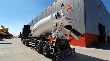 Concrete Mixer | Concrete Semi trailer | NEW mixer semi trailer sales | from manufacturer