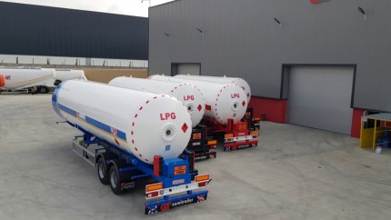 LPG Tanker Semi Trailer from Manufacturer in Turkey