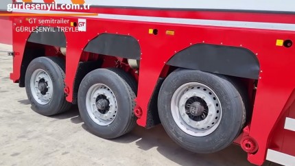 Inloader GLASS Semi Trailer. Remolque de transporte de vidrio - Remorque de transport de verre.