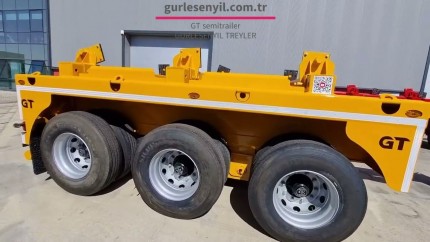 3 Axle and 4 Axle Hydraulic Steering Bridge Beam Transport DOLLY Semi-trailer